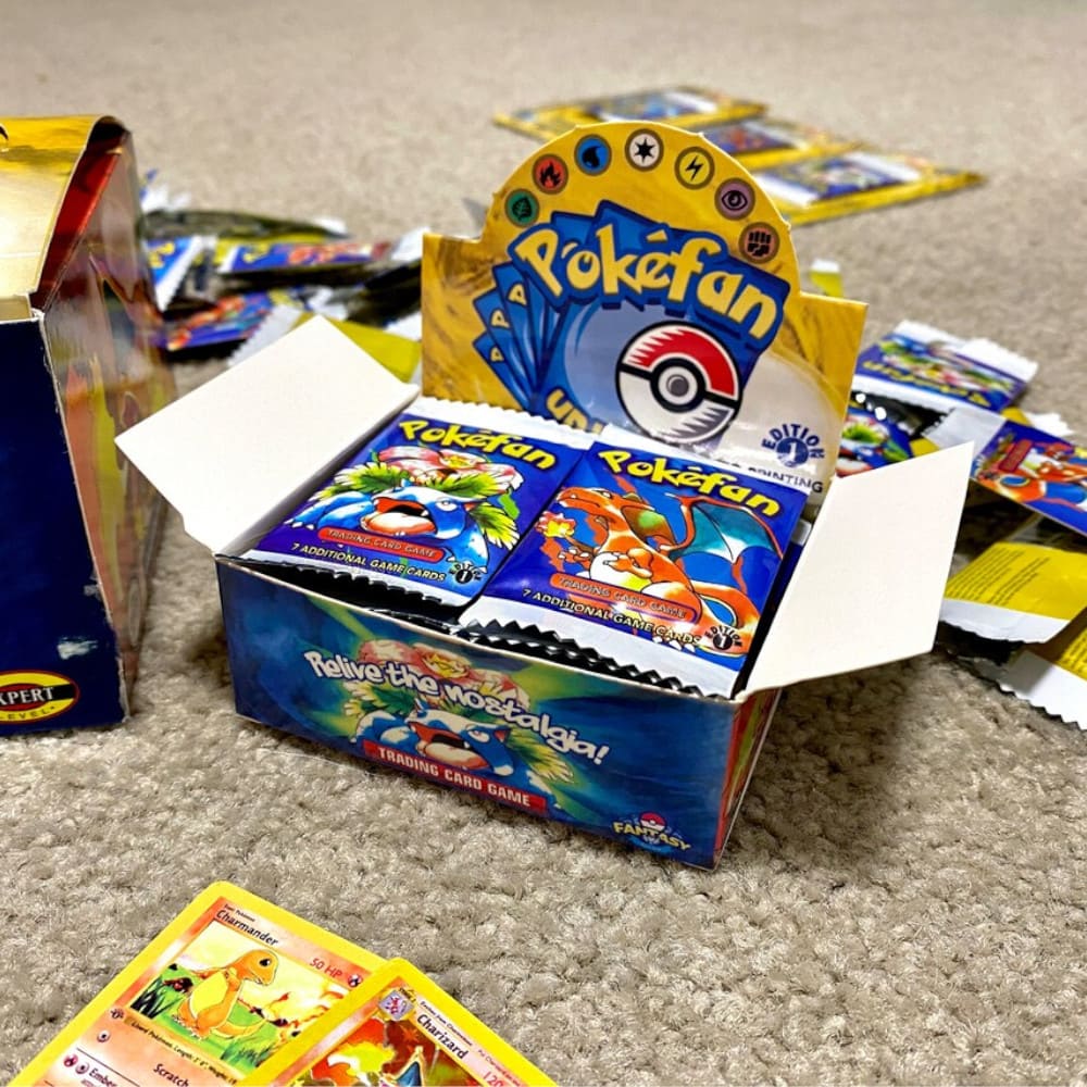Pokéfan Base Set 18pcs Booster Box 1st Edition English