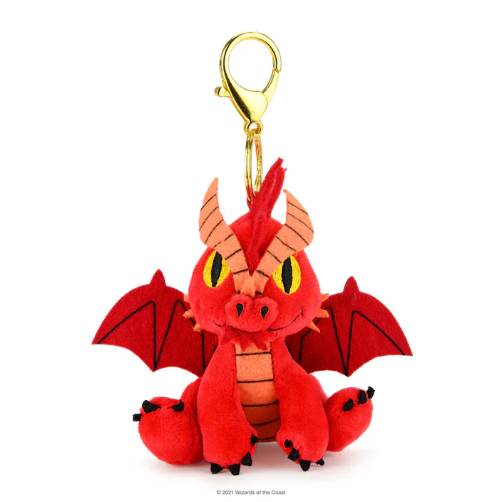 D&D RED DRAGON PLUSH CHARM