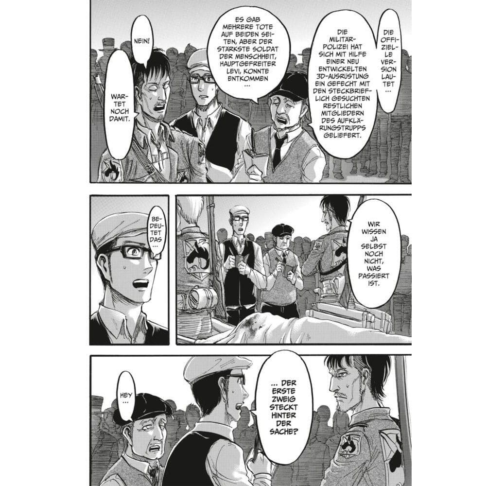 Attack on Titan Manga Band 15 German