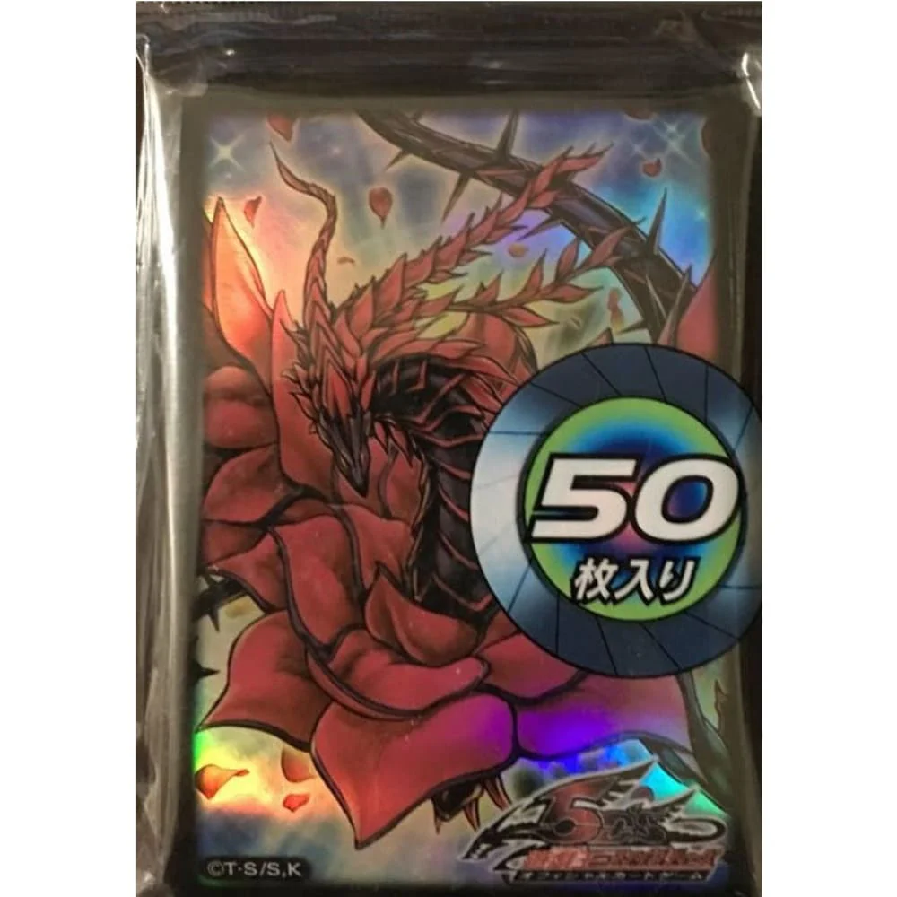 Yu-Gi-Oh! OCG Sleeves: Black Rose Dragon 50 units