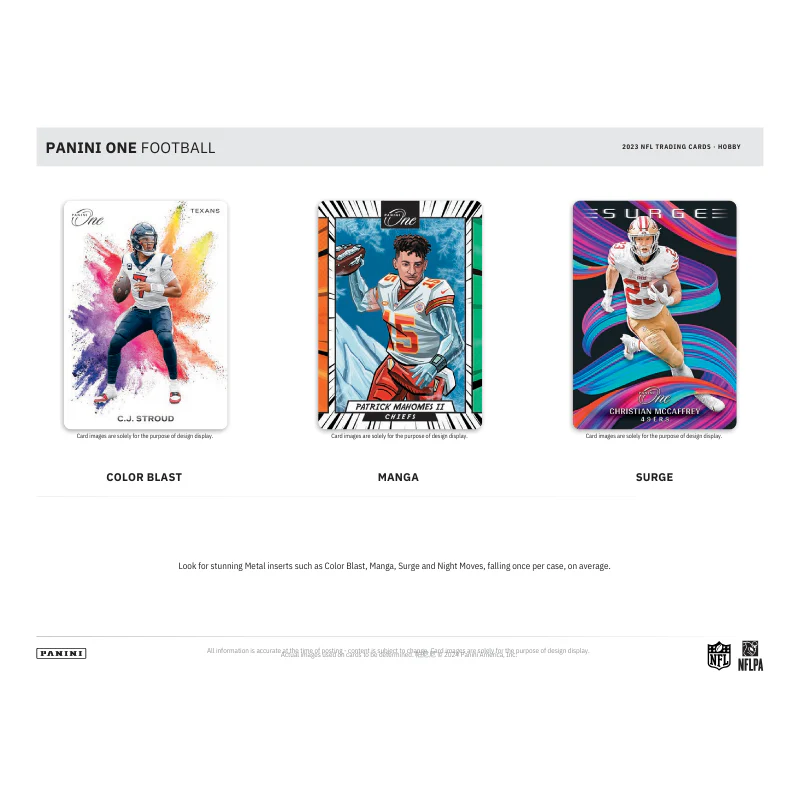 2023 Panini One Football Hobby 20 Box Case