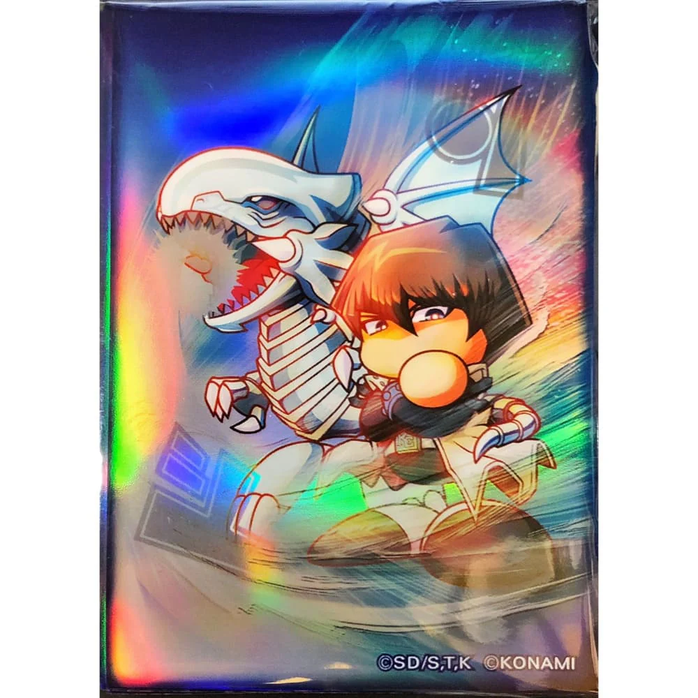 Yu-Gi-Oh! OCG Sleeves: Seto Kaiba Chibi 70 pieces