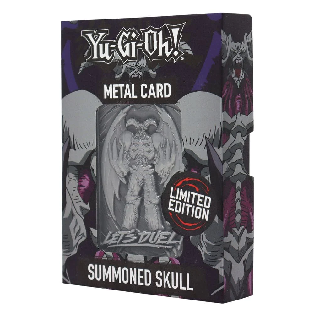 Yu-Gi-Oh! Metal Card Collectible Summoned Skull