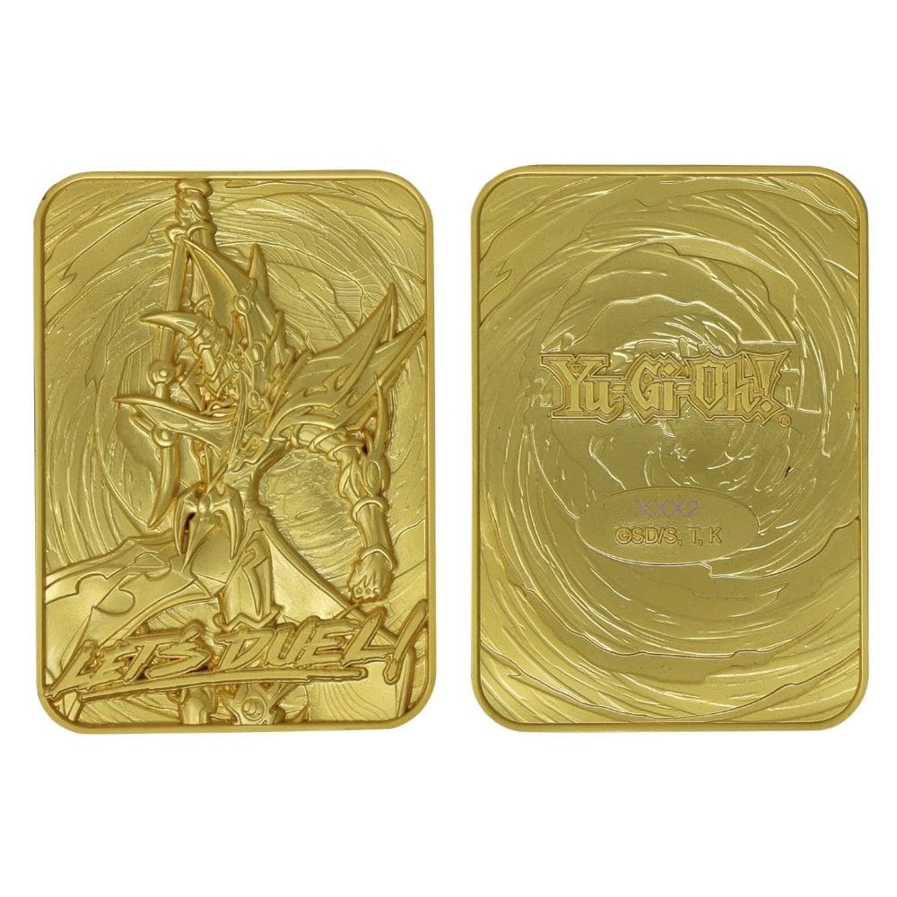 Yu-Gi-Oh! 24k Gold Plated Collectible Dark Paladin