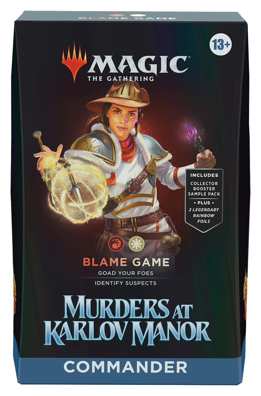 BLAME GAME COMMANDER DECK (MURDERS AT KARLOV MANOR)