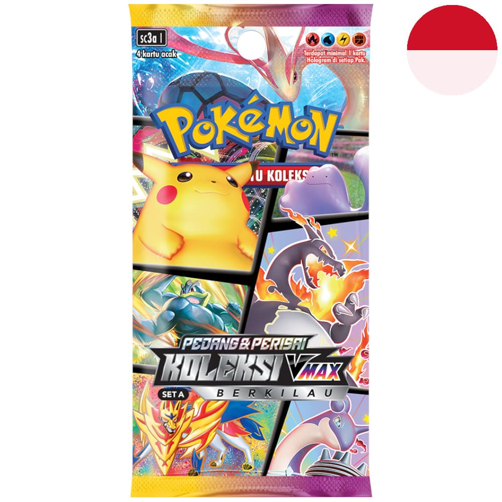 Pokemon Shiny VMAX (Set A) Booster Indonesian
