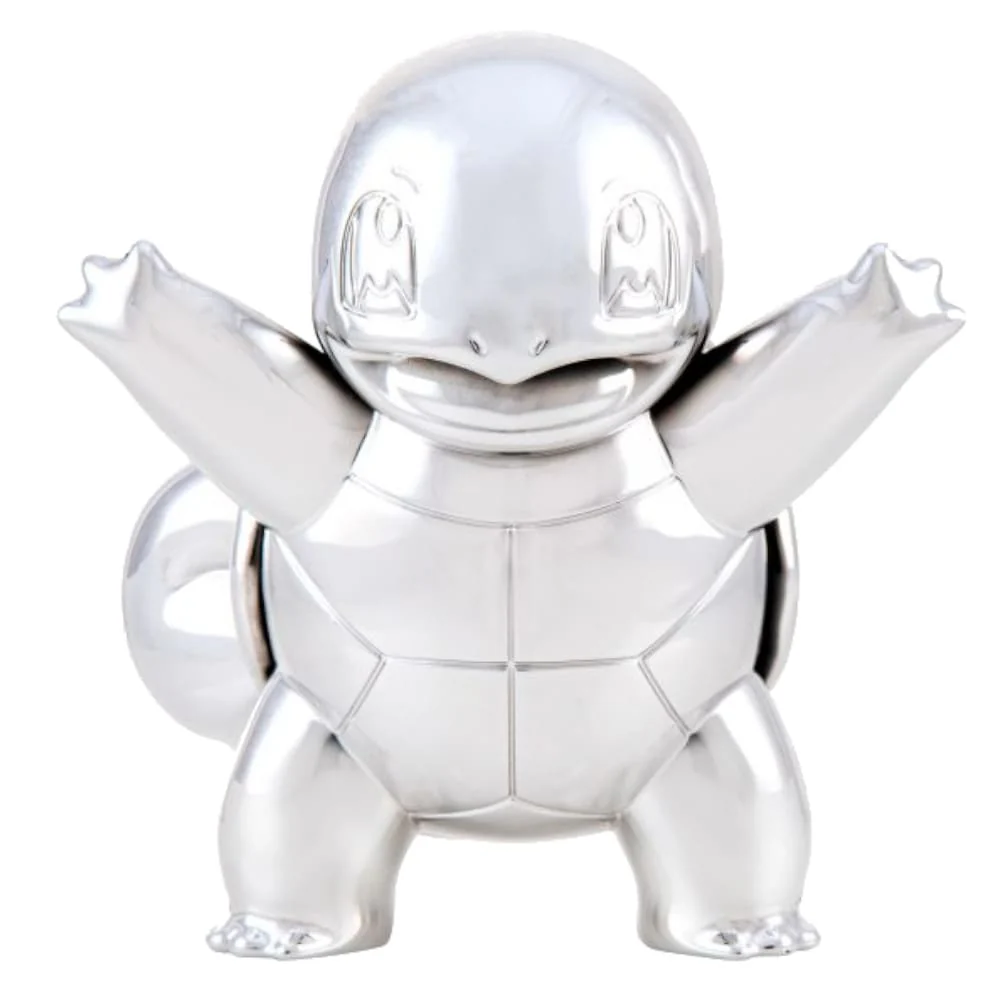 Pokemon Figure Squirtle Silver 7cm