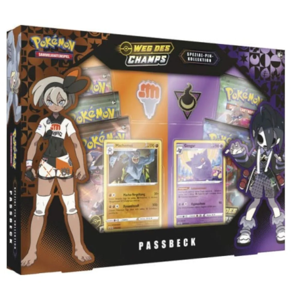 Pokemon Path of the Champs Special Pin Collection Passbeck