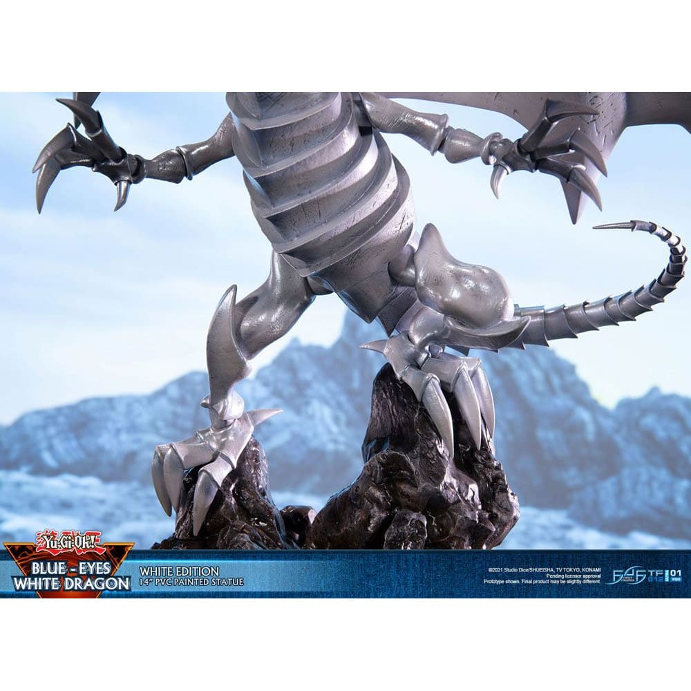 Yu-Gi-Oh! PVC Statue Blue-Eyes White Dragon White Edition 35cm