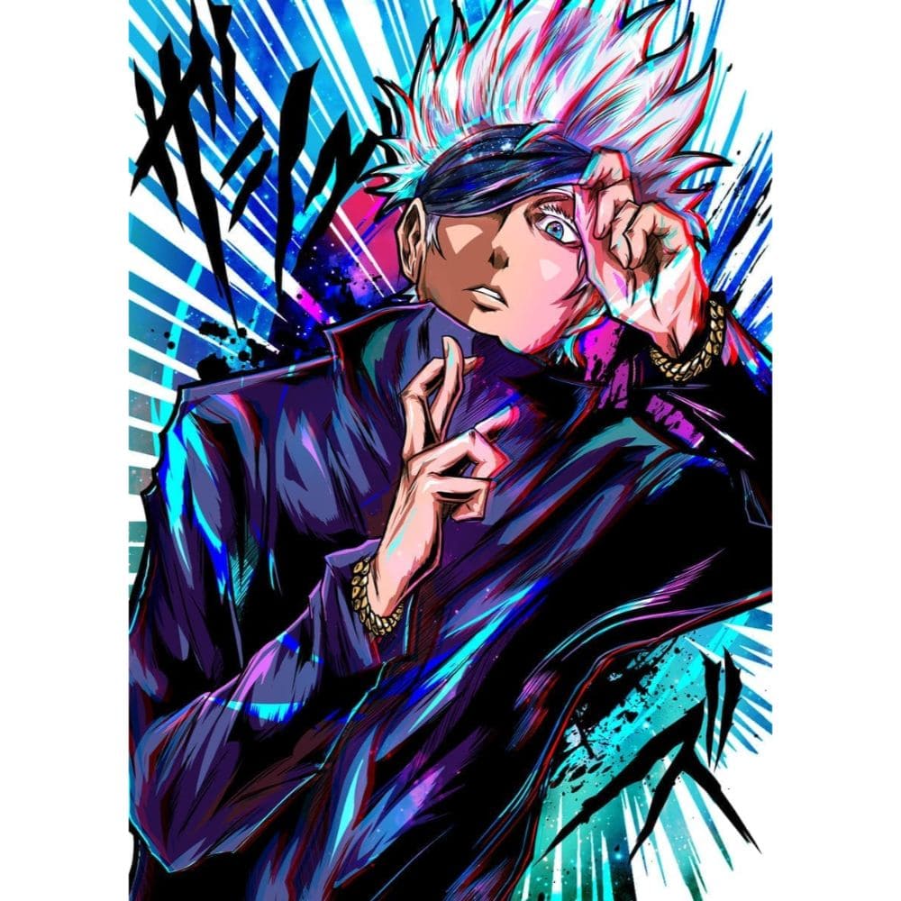 Acrylic Art Jujutsu Kaisen Hollow Purple Vyrus