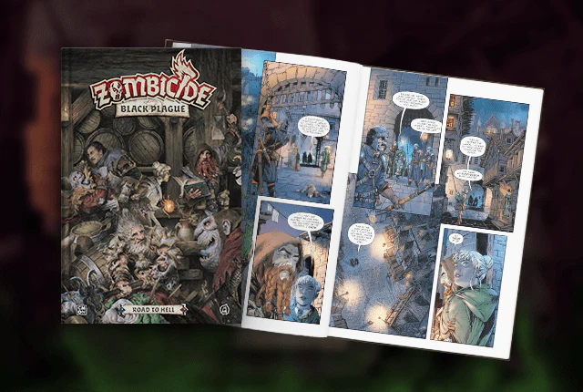 ZOMBICIDE BLACK PLAGUE: COMIC BOOK EXTRAS