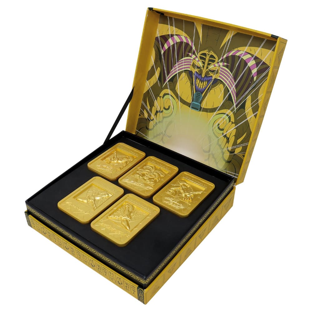 Yu-Gi-Oh! 24k Gold Plated Collectible Exodia the Forbidden One