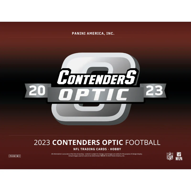 2023 Panini Contenders Optic Football Hobby 20 Box Case