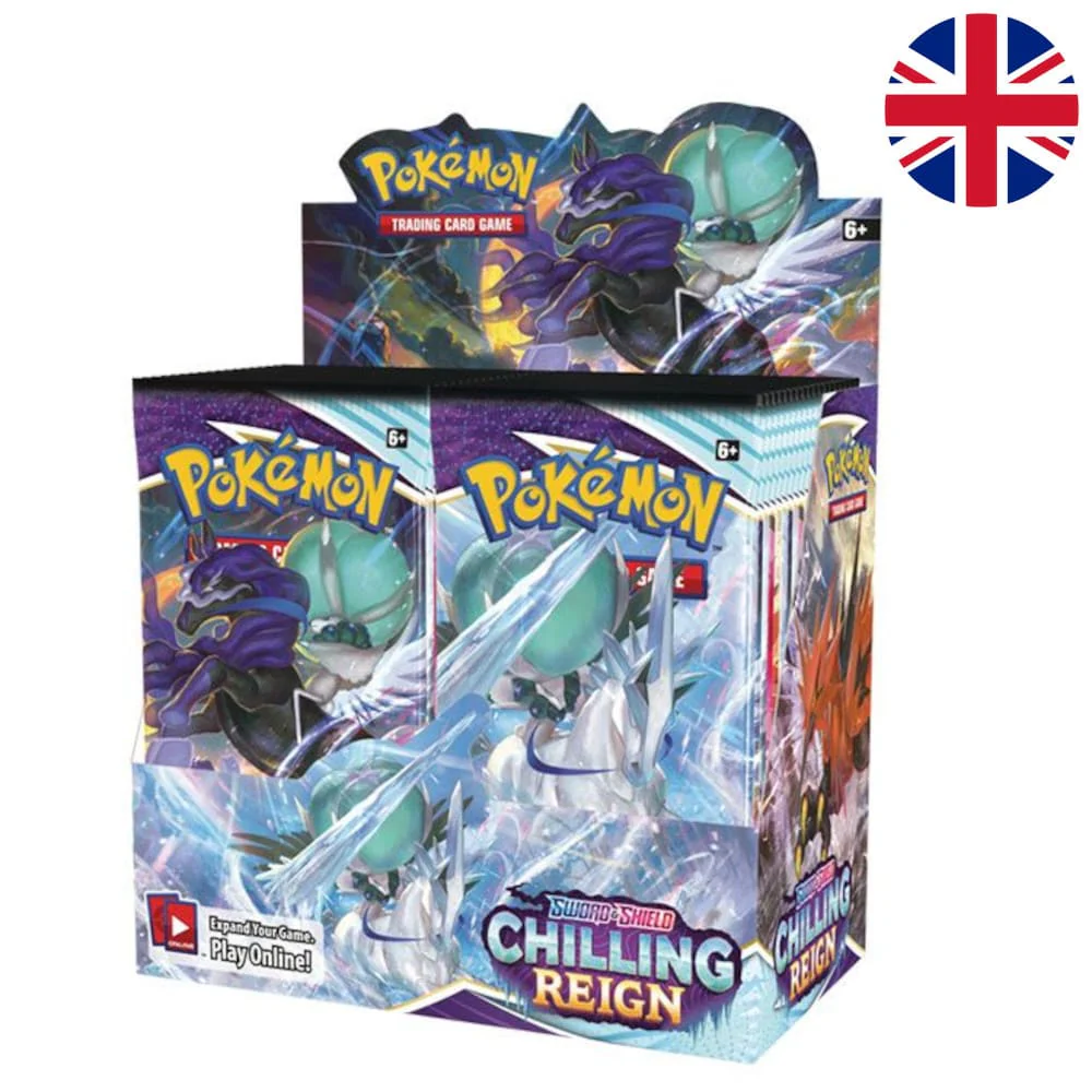 Pokemon Chilling Reign 36 display