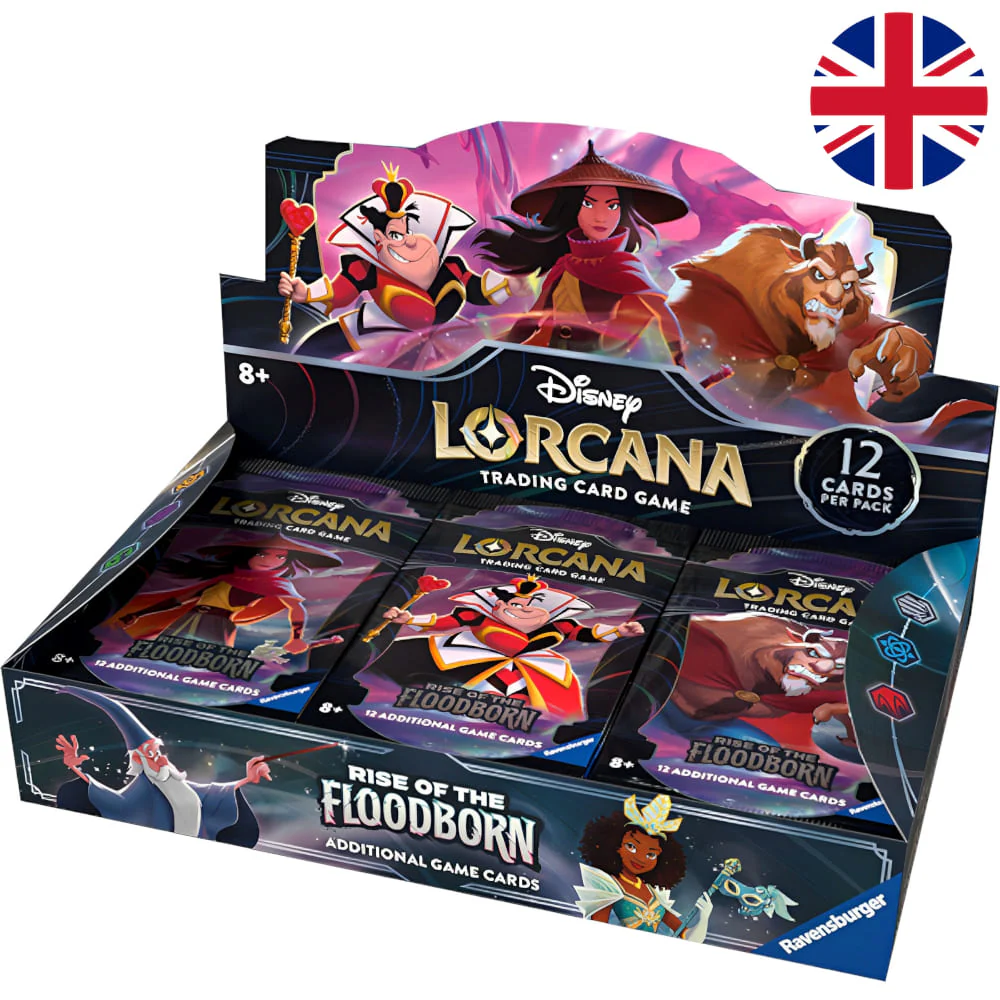 Disney Lorcana Rise of the Floodborn 24 display