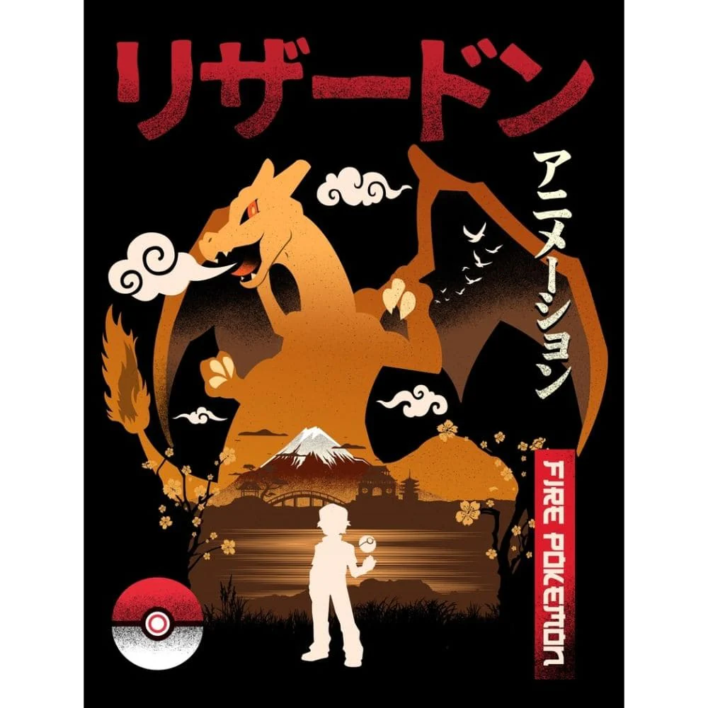 Acrylic Art Pokemon Charzard