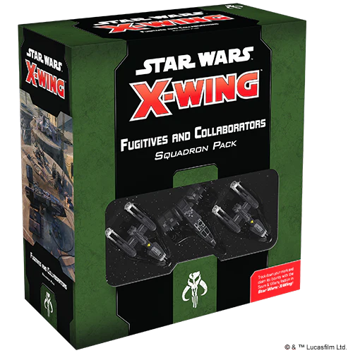 X-WING FUGITIVES AND COLLABORATORS SQUADRON PACK