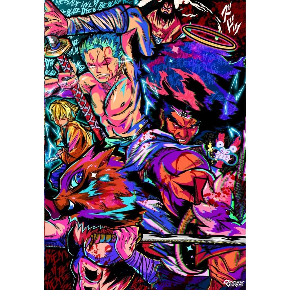 Acrylic Art Demon Slayer The by the Blade