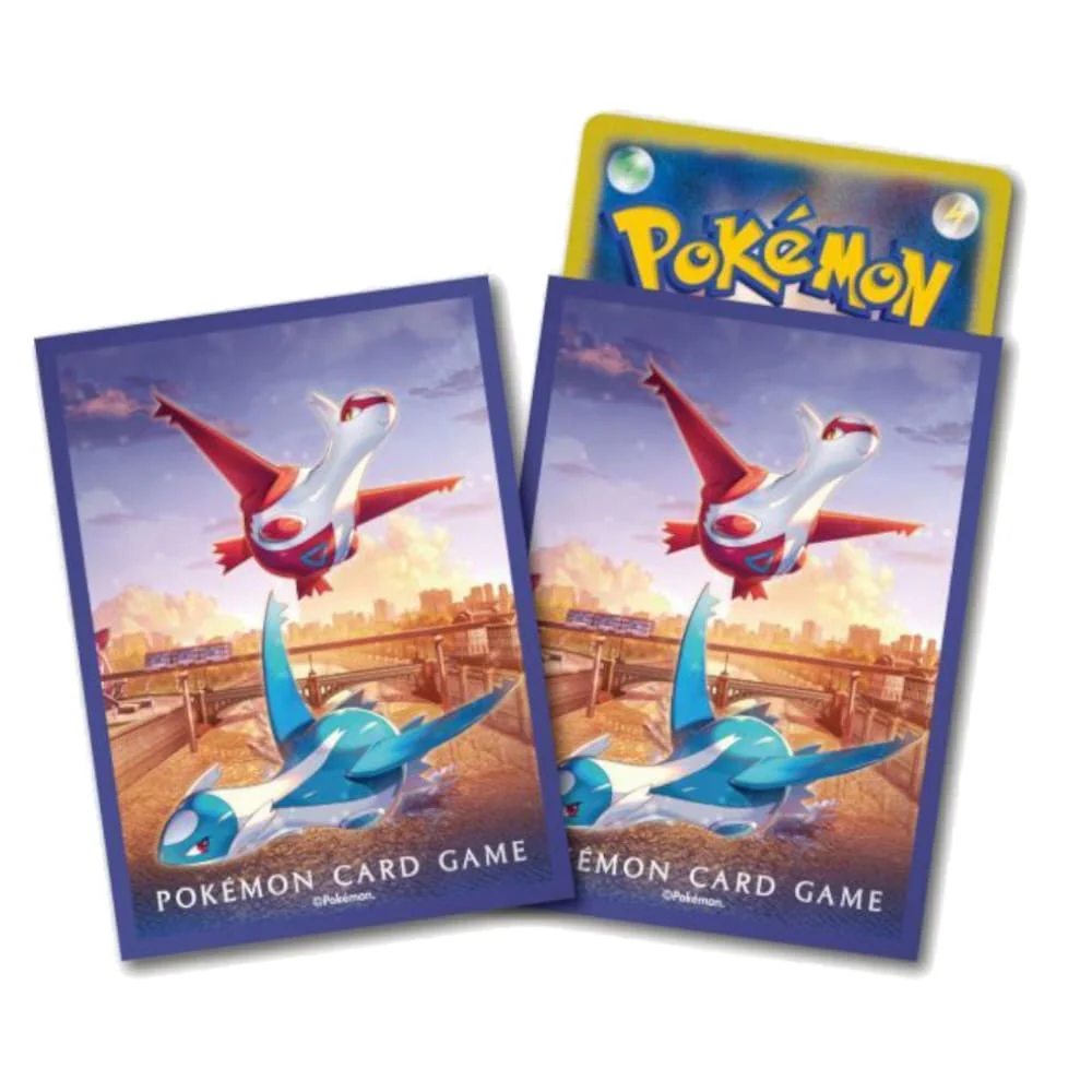 Pokemon Center Sleeves Latias Latios Assist 64 pieces