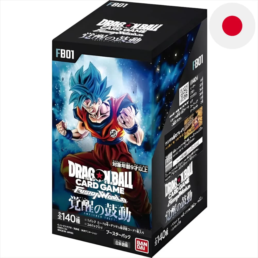 Dragon Ball Super Fusion World Awakened Pulse 24 display Japanese