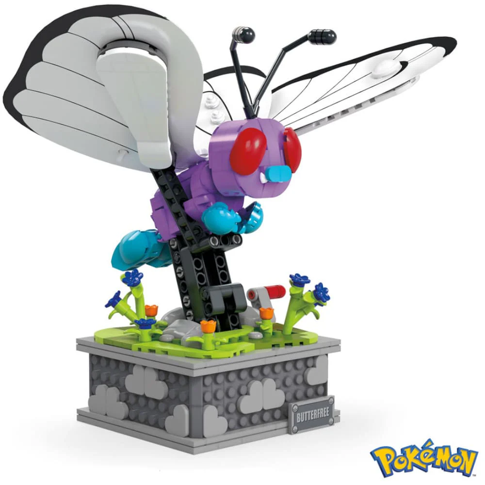 Pokemon Mega Construx Bauset Motion Smettbo 22cm