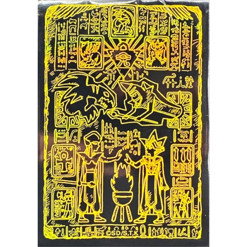 Yu-Gi-Oh! OCG Sleeves: Yellow (Lost King´s) 70 pieces