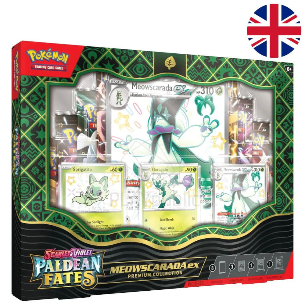 Pokemon Paldean Fates Premium Collection Meowscarada ex
