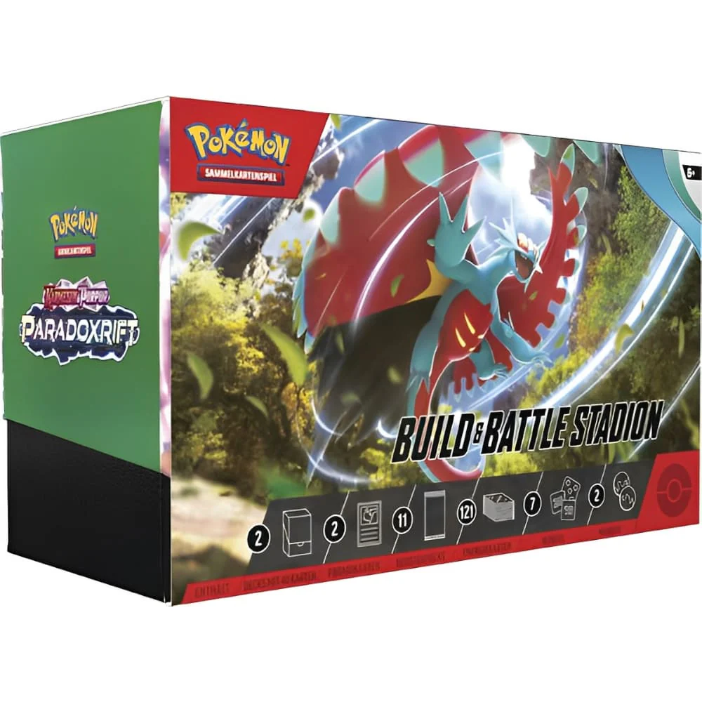 Pokemon Paradoxrift Build & Battle Stadion Box Release: 03.11.2023