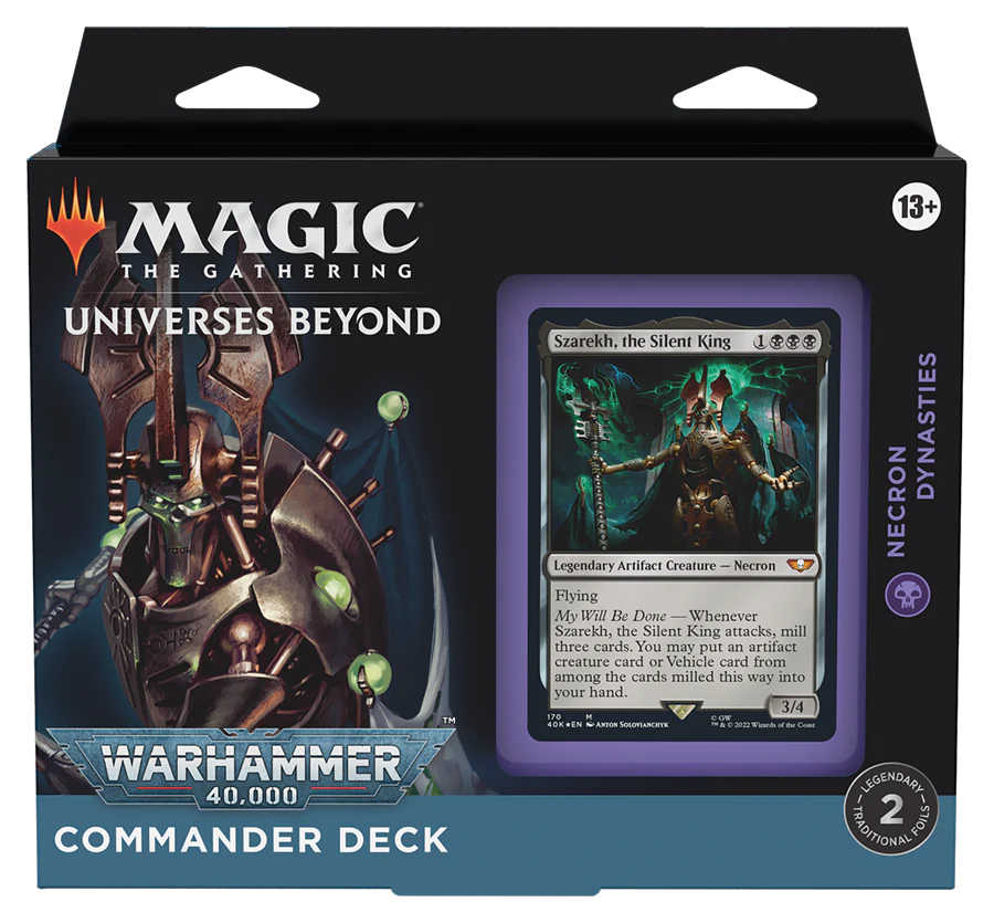 NECRON DYNASTIES WARHAMMER 40,000 COMMANDER DECK (MAGIC THE GATHERING)
