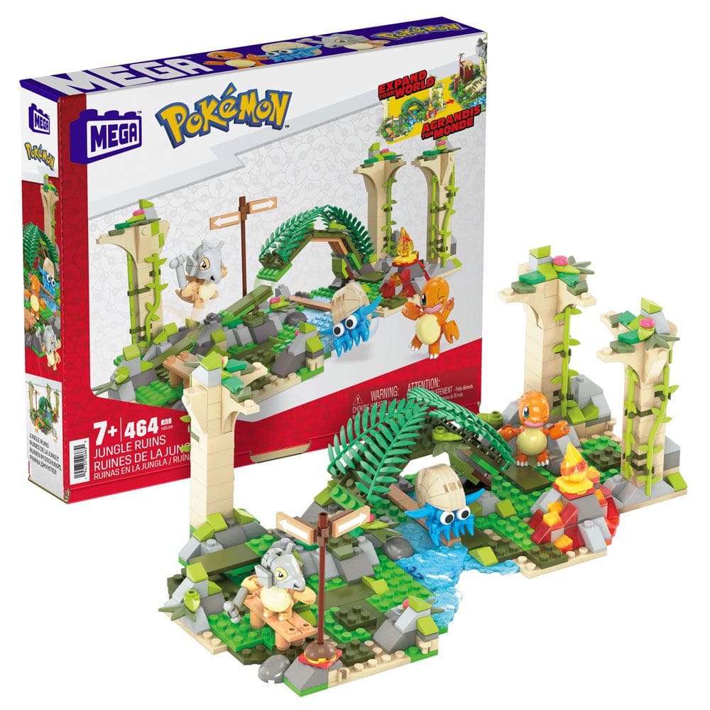 Pokemon Mega Construx Bauset Jungle Ruins