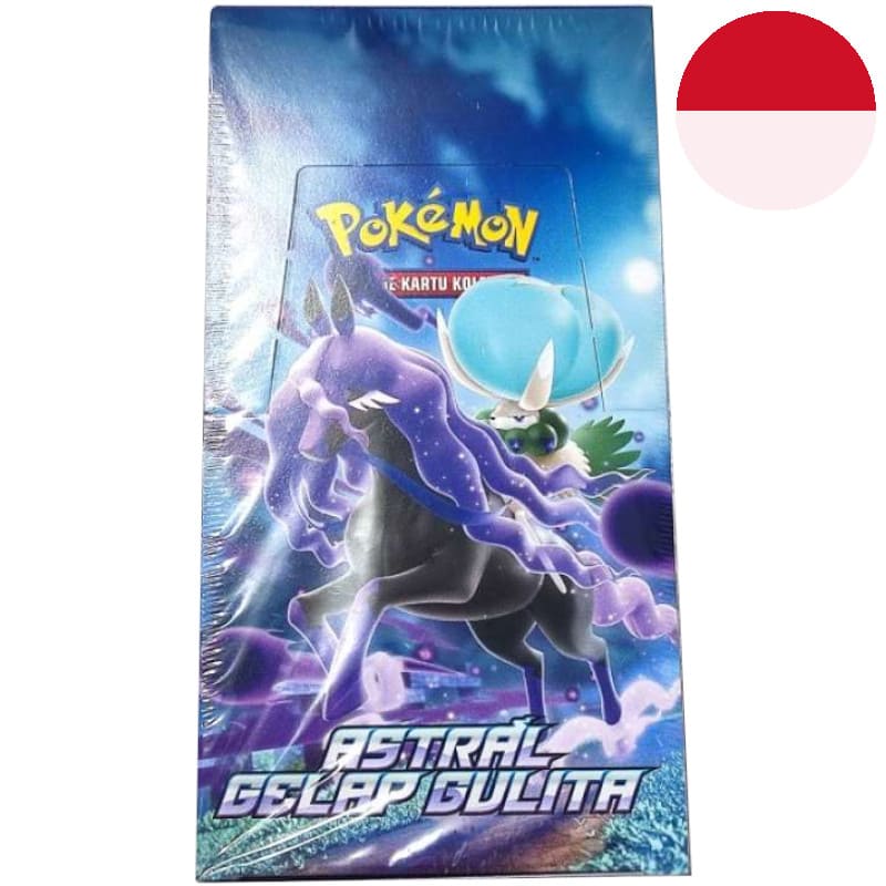 Pokemon Jet Black Spirit 20 display Indonesian