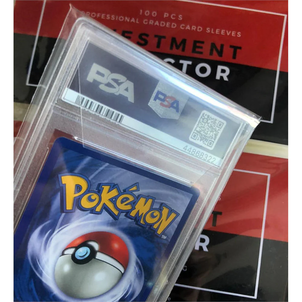 Investment Collector Grade Cards Sleeves PSA 100 pieces