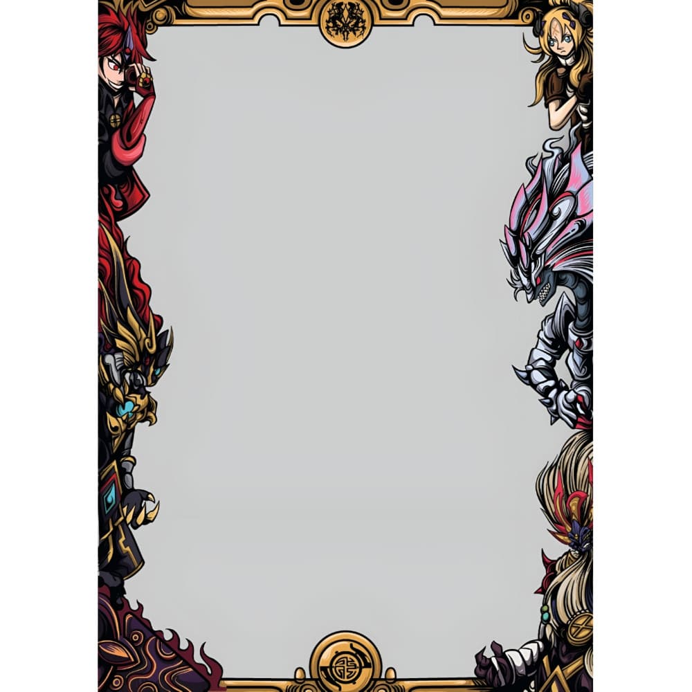 Sleeves amurai Border Sleeves War of Sacred Summit 70 pieces