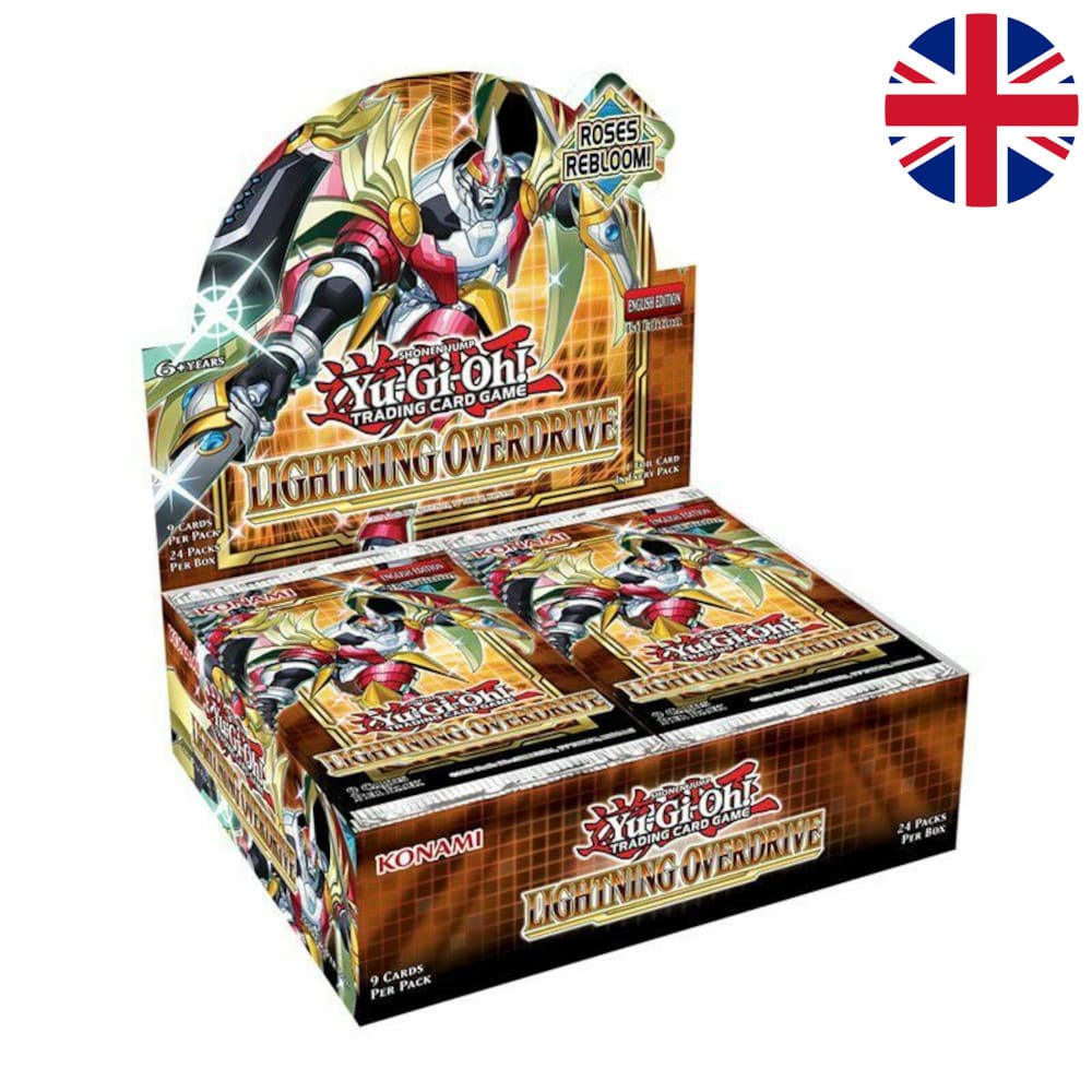 Yu-Gi-Oh! Lightning Overdrive 24 display English