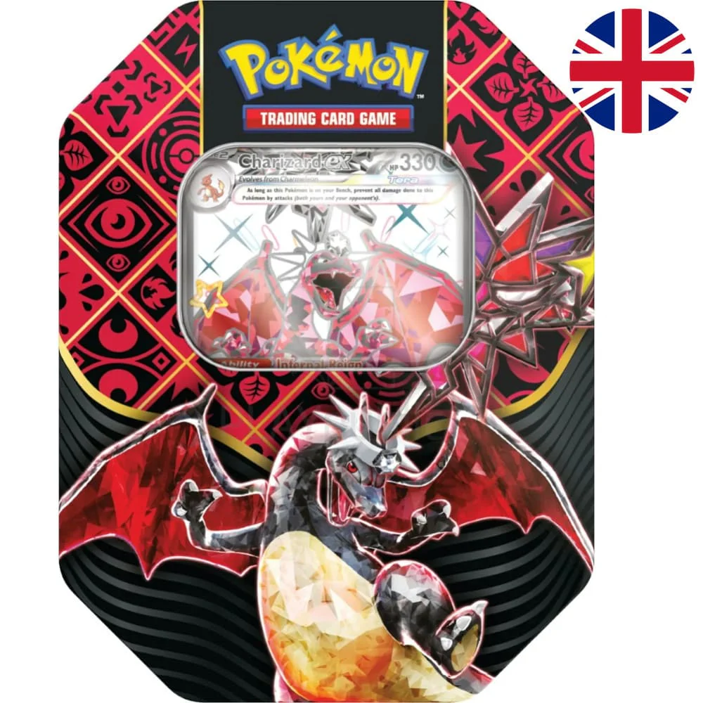 Pokemon Paldean Fates News Box Charizard EX