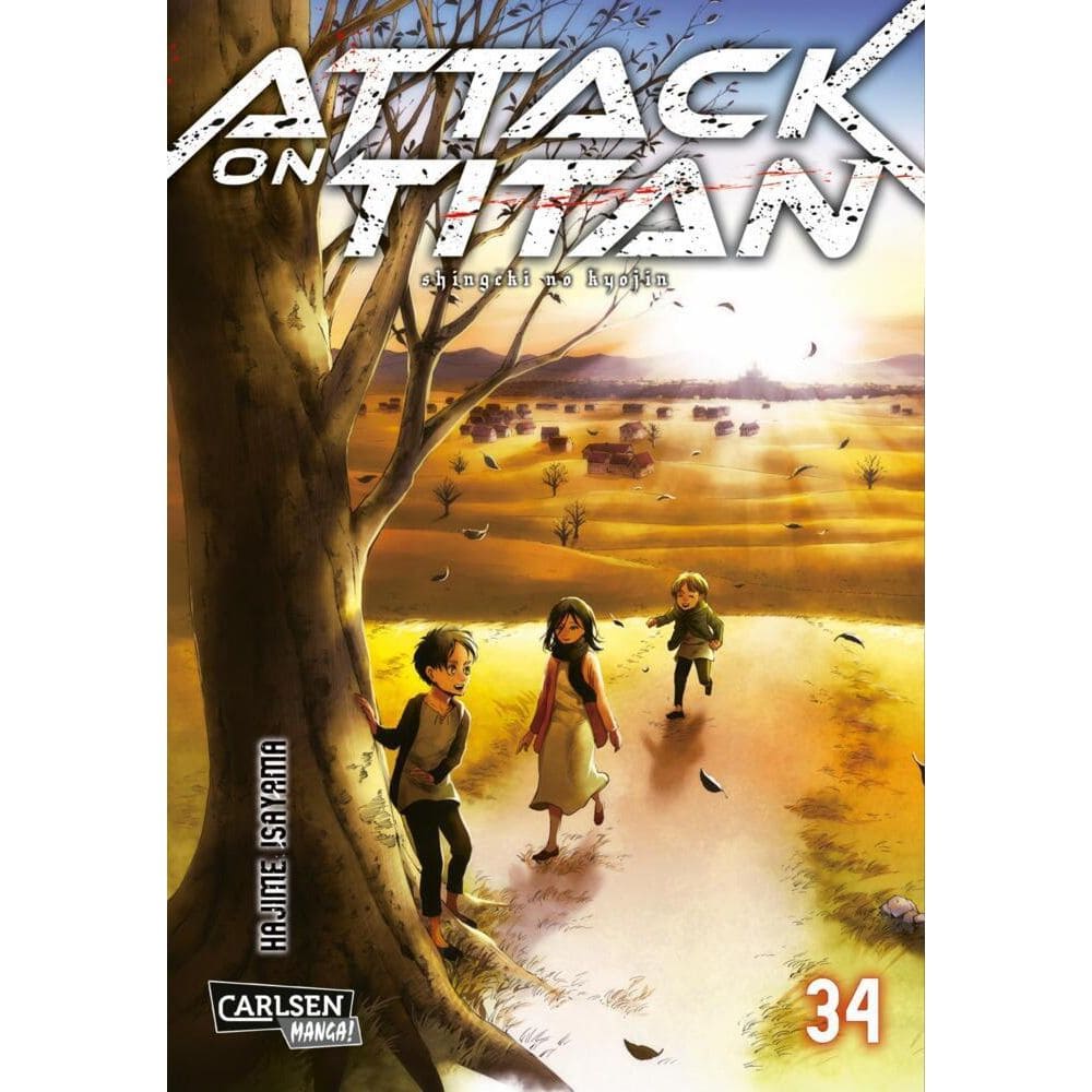 Attack on Titan Manga Band 34 German