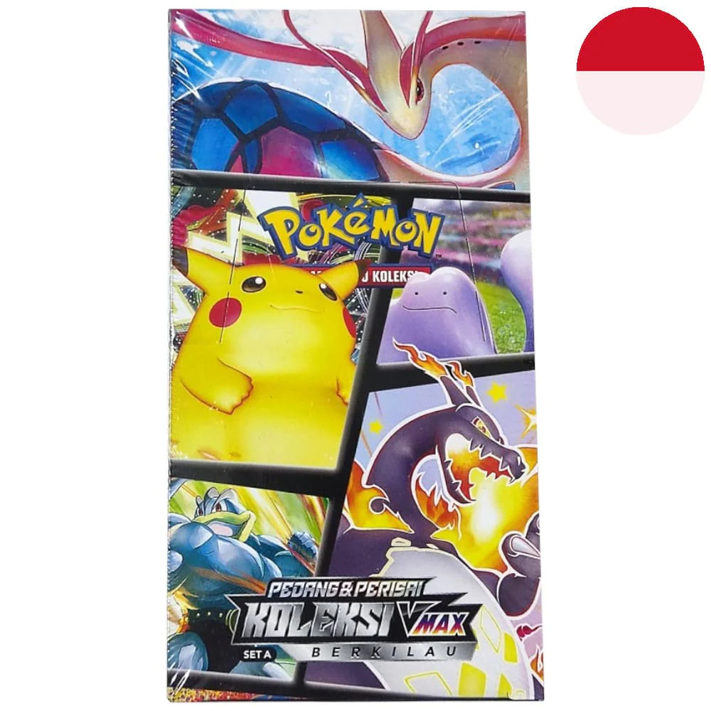 Pokemon Shiny VMAX (Set A) 20 display Indonesian