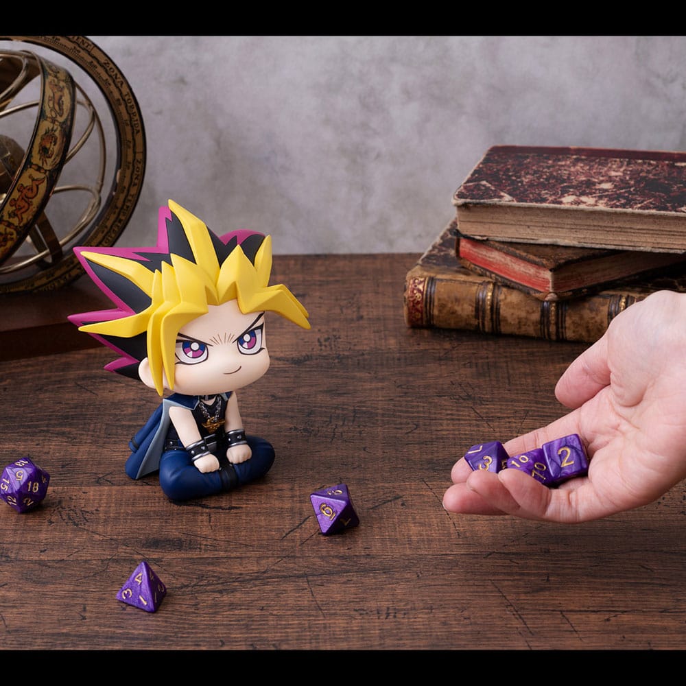 Yu-Gi-Oh! Duel Monsters Look Up PVC Statue Yami Yugi & Dark Magician Girl Set 11cm
