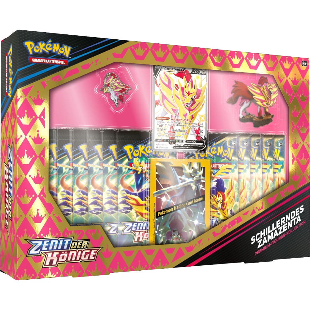 Pokemon Zenith of Kings Premium Figurine Collection Dazzling Zamazenta