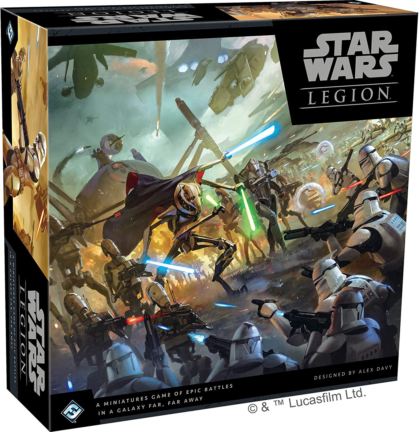 STAR WARS LEGION CLONE WARS CORE GAME