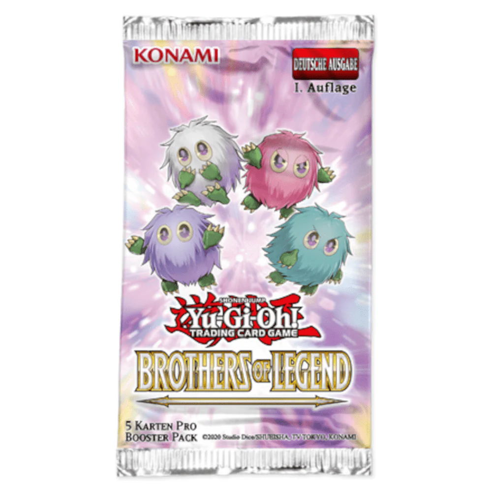 Yu-Gi-Oh! Brothers of Legend Booster