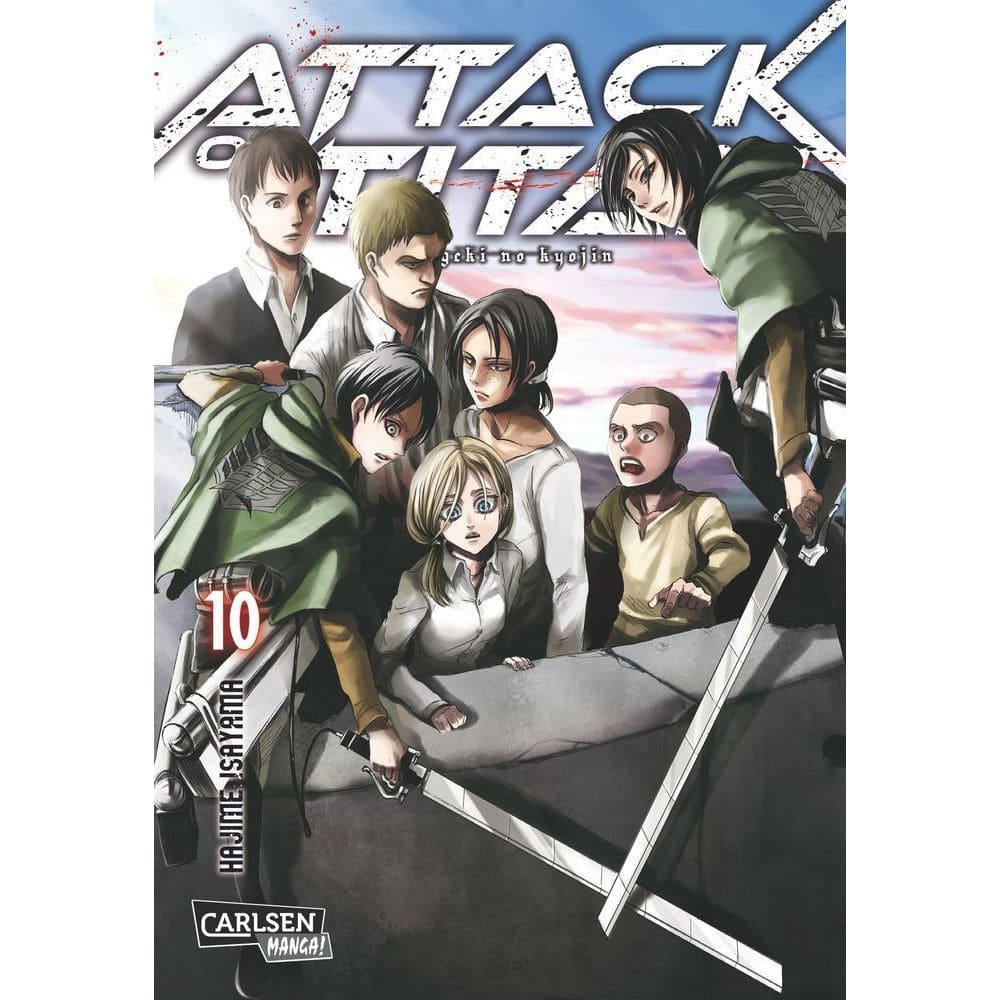 Attack on Titan Manga Volume 10 German