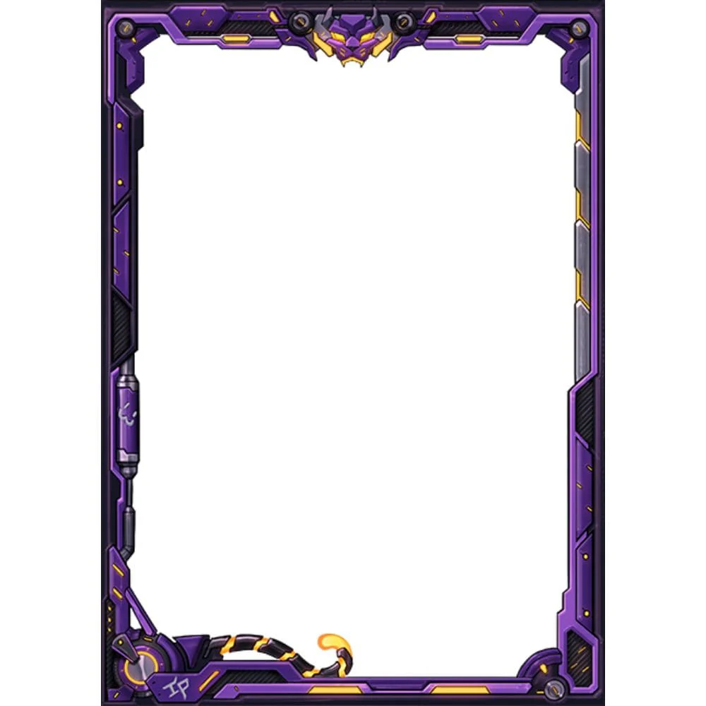 Mana Moon Border Sleeves Motokat 70 pieces