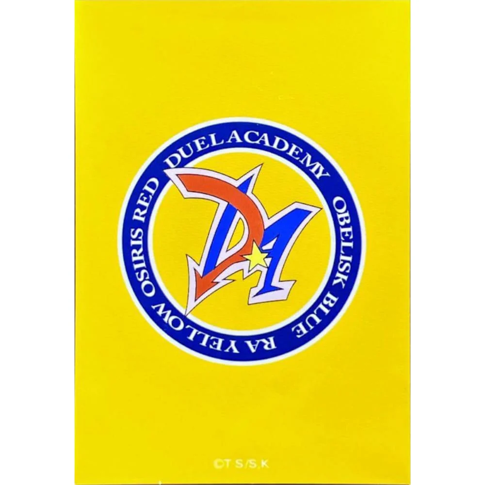 Yu-Gi-Oh! OCG Sleeves: Duel Academy Yellow 10 pieces