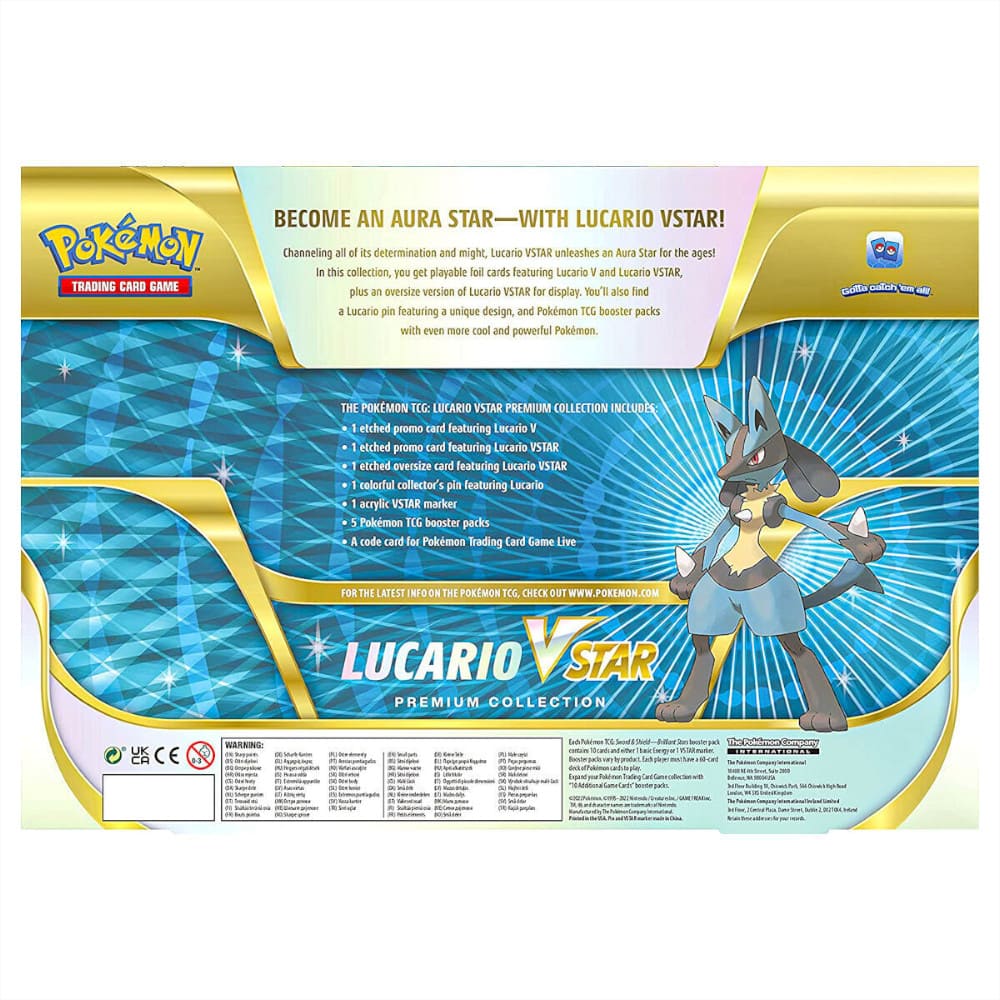 Pokemon Premium Collection Lucario VSTAR