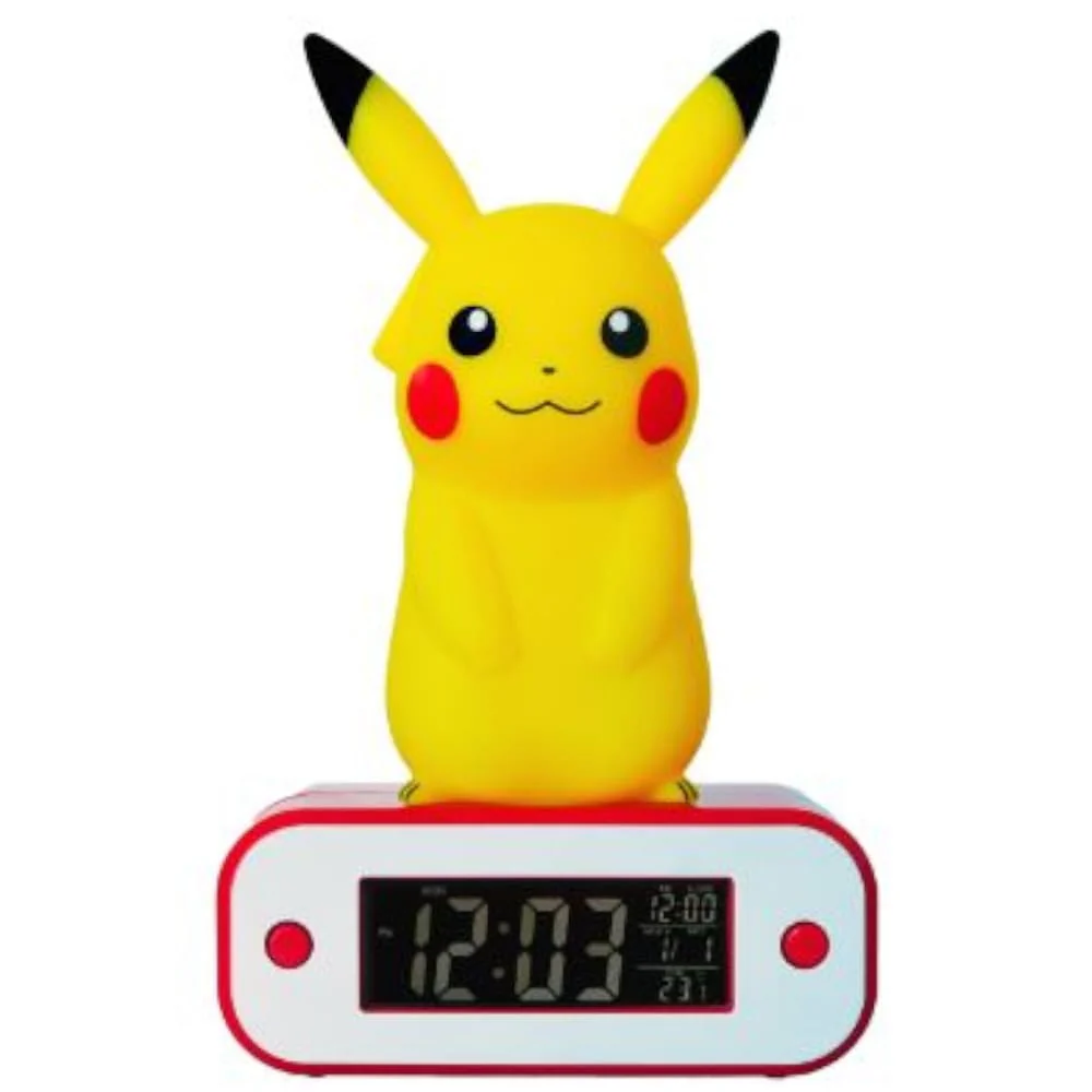 Pokemon Alarm clock with light function Pikachu 18cm