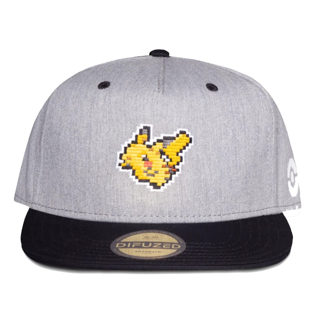 Pokémon Snapback Cap Pikachu Pixel (Men)
