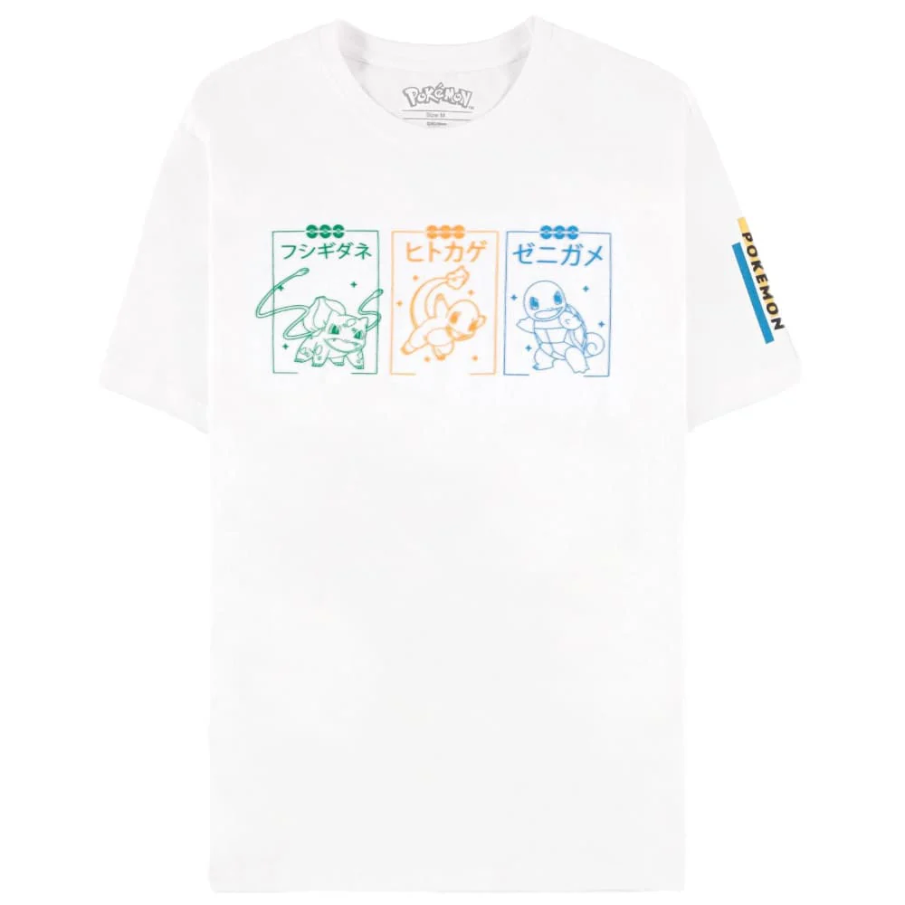 Pokémon T-Shirt Starters (Men)