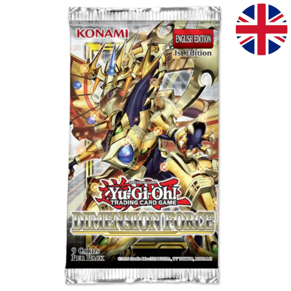 Yu-Gi-Oh! Dimension Force Booster English