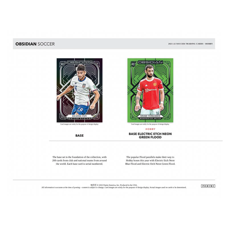 2021/22 Panini Obsidian Soccer Hobby Case (12ct)